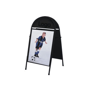 TOP SIGN GATUPRATARE 50x70 svart