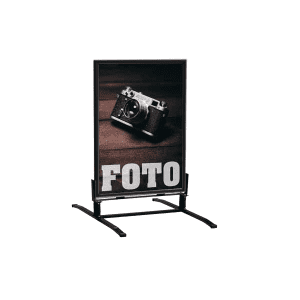WIND SIGN GATUPRATARE 50x70 svart