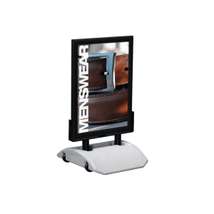 WIND SIGN SMART GATUPRATARE 50x70 svart