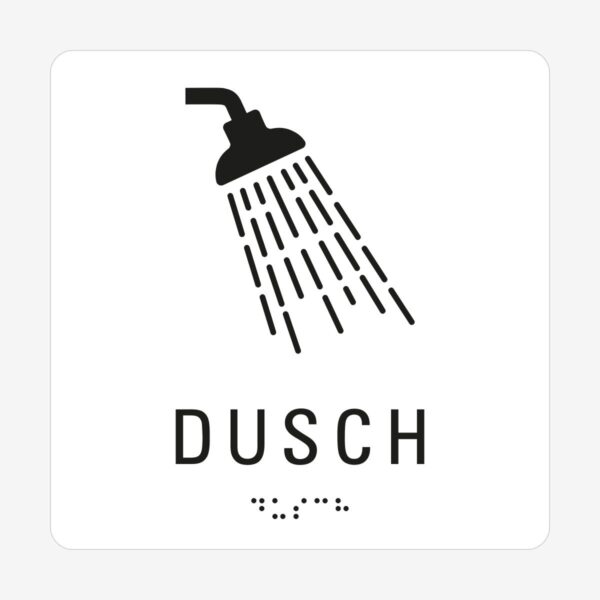 Dusch_taktil_skylt_vit