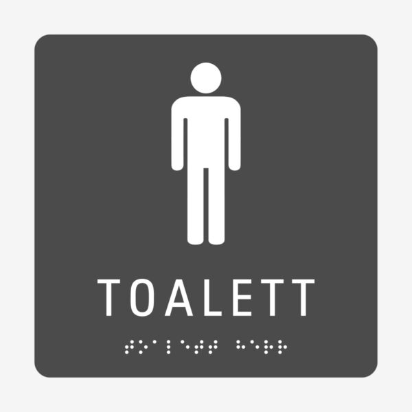 Herrtoalett_taktil_skylt_grå