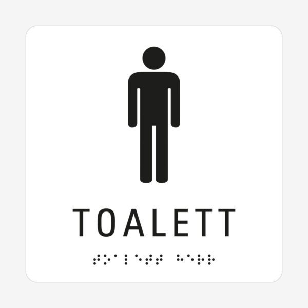 Herrtoalett_taktil_skylt_vit