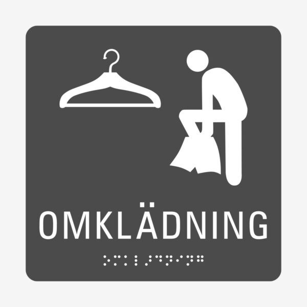 Omklädningsrum_taktil_skylt_grå