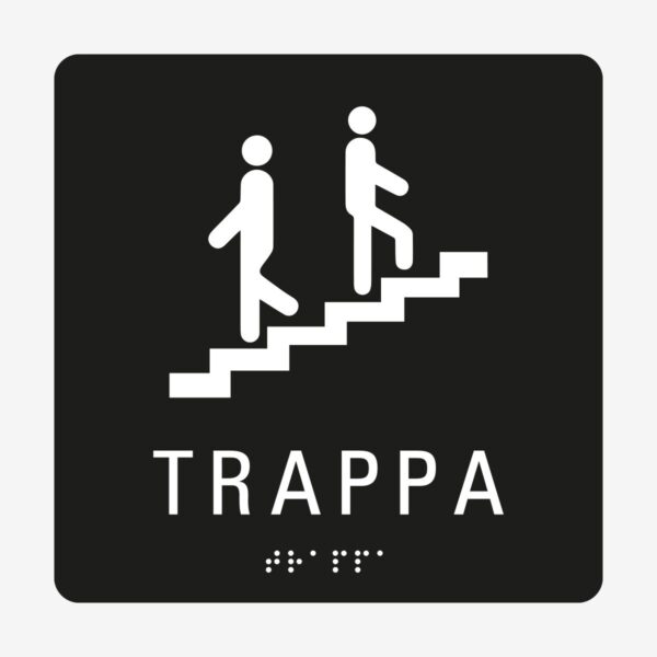 Trappa_taktil_skylt_svart
