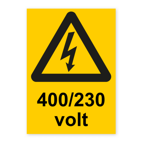 Skylten - 400/230 volt.