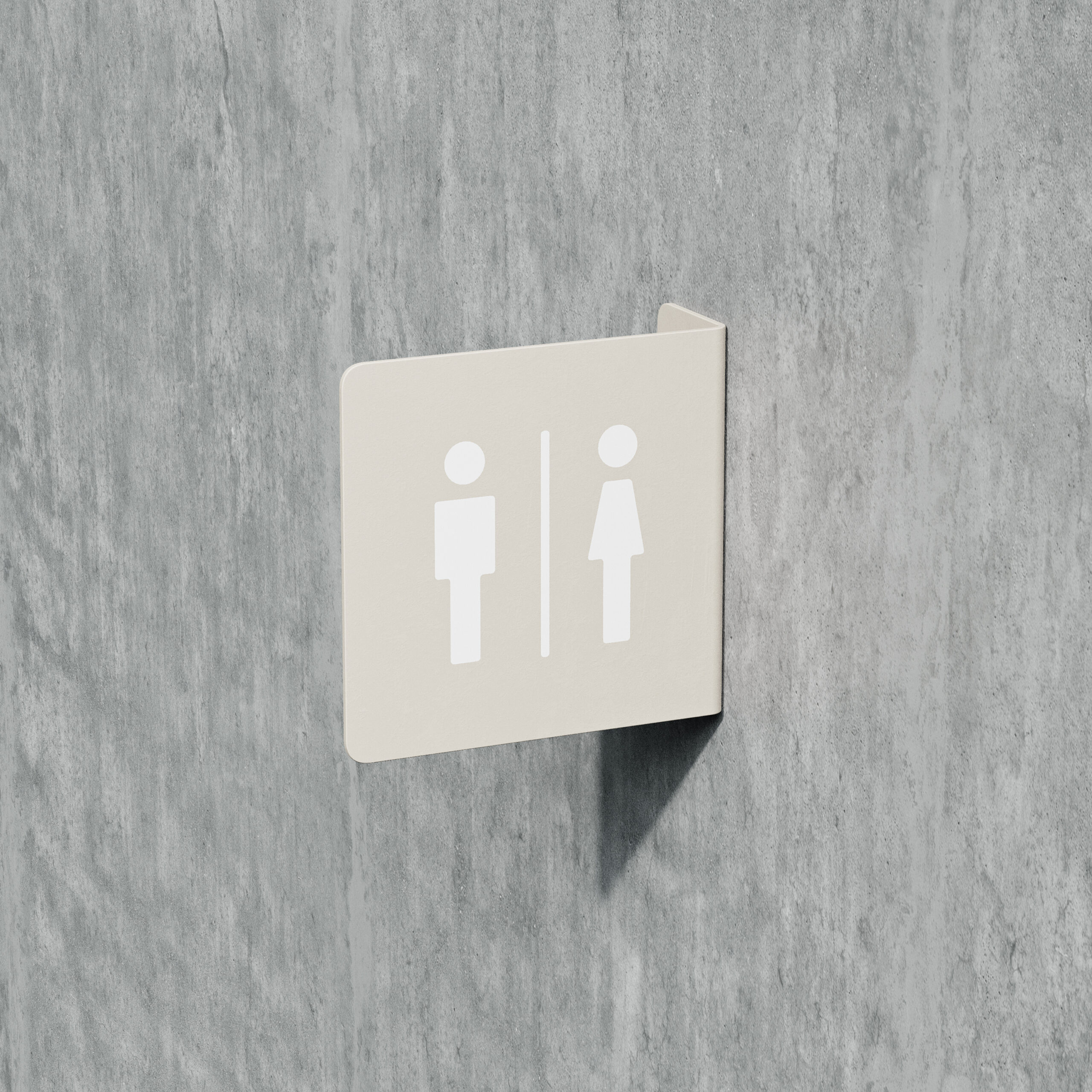 Torwall 150 - Fyrkant, Beige