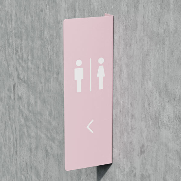Torwall 450 Stående, Rosa 150x450mm