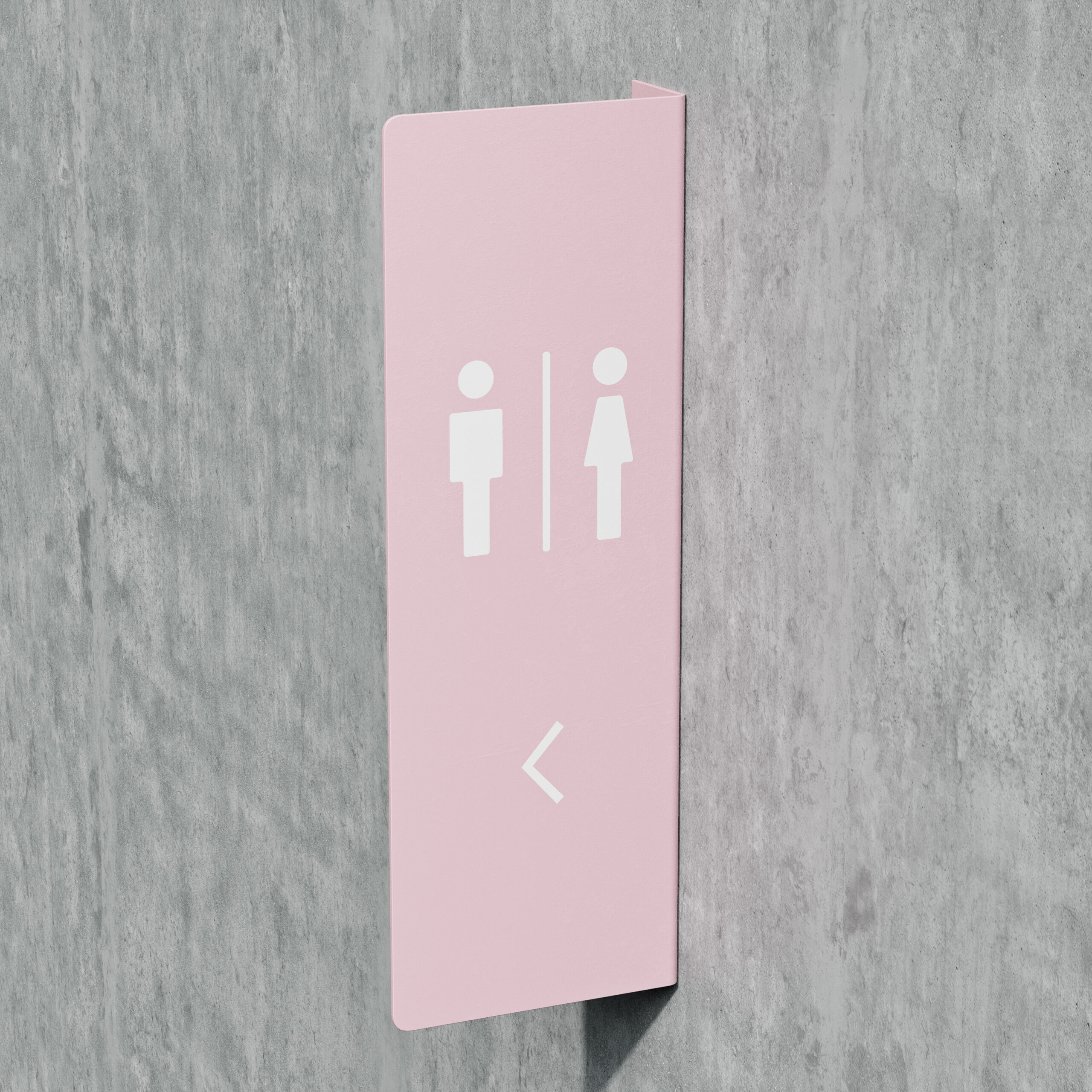 Torwall 450 Stående, Rosa 150x450mm