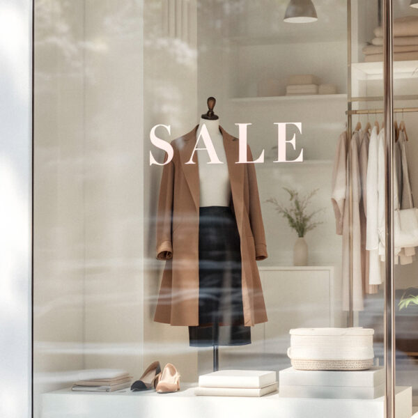 Sale - fönsterdekor