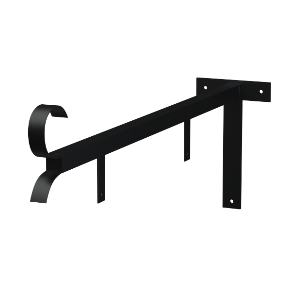 Smidesskylt Lärkan, skyltstativ