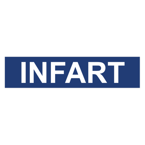 Infart-skylten har storleken 650x150mm och tillverkas i materialet Aluminium 0.7mm. Denna standardskylt kan anpassas så att du kan skapa din egen version av skylten.